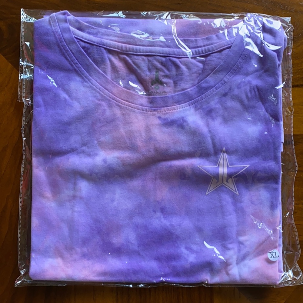 Jeffree Star Summer Tie Dye XL Cutoff Tank.